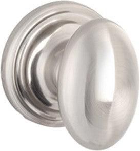 Yale Expressions Auburn Knob with Maguire Rosette in Satin Nickel finish