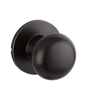 Yale Expressions Dummy Pair Walker Knob with Owen Rosette in Oil Rubbed Bronze finish