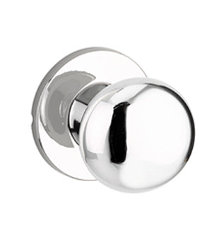 Yale Expressions Dummy Pair Walker Knob with Owen Rosette in Polished Chrome finish