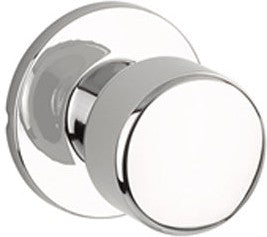 Yale Expressions Dylan Knob with Owen Rosette in Polished Chrome finish