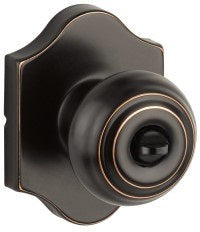 Yale Expressions Lewiston Knob with Everly Rosette in Oil Rubbed Bronze finish