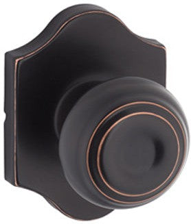 Yale Expressions Lewiston Knob with Everly Rosette in Oil Rubbed Bronze finish