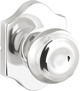 Yale Expressions Lewiston Knob with Everly Rosette in Polished Chrome finish