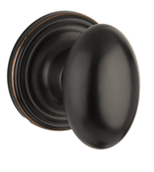 Yale Expressions Passage Auburn Knob with Maguire Rosette in Oil Rubbed Bronze finish