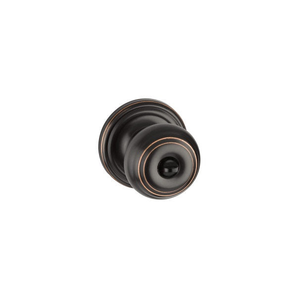 Yale Expressions Privacy Lewiston Knob with Maguire Rosette in Oil Rubbed Bronze finish