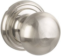 Yale Expressions Walker Knob with Maguire Rosette in Satin Nickel finish