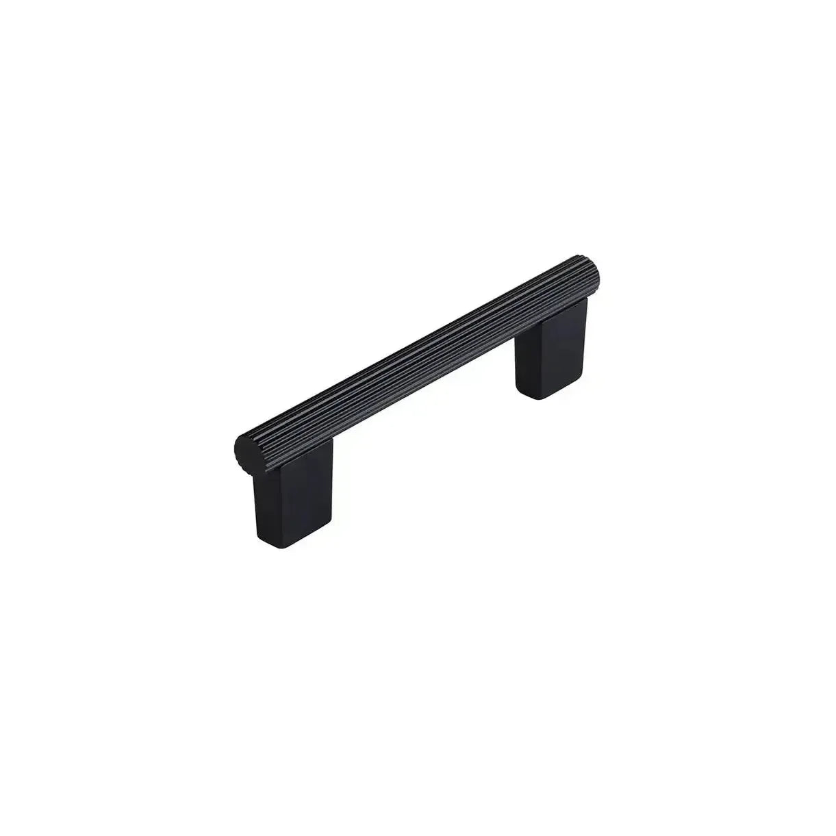 The Schaub Aspero Cabinet Pull in Matte Black finish.