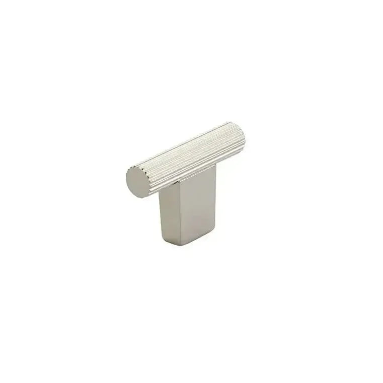 Aspero T-Knob Brushed Nickel