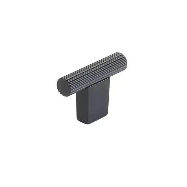 The Schaub Aspero T-Knob in Matte Black finish.