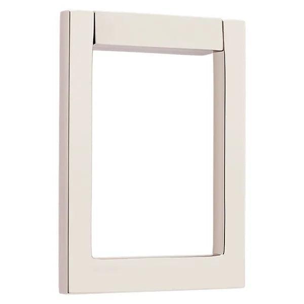 Baldwin 0183 Contemporary Door Knocker Lifetime Polished Nickel