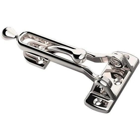 Baldwin 0250 Security Door Guard Polished Nickel