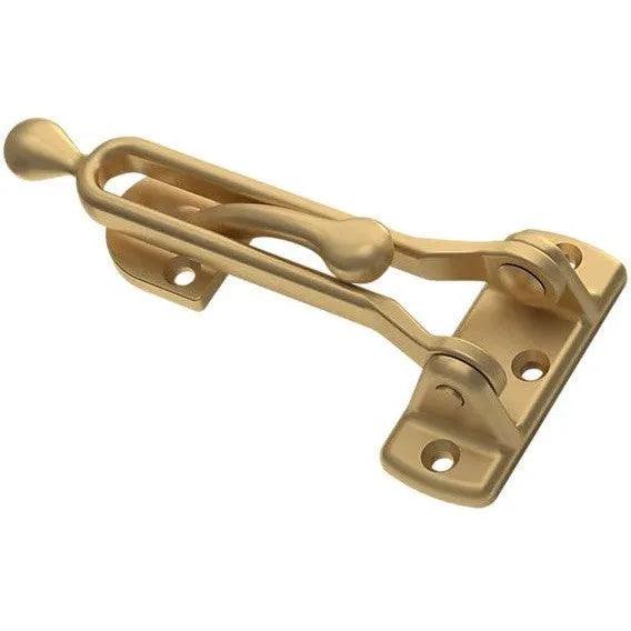 Baldwin 0250 Security Door Guard Vintage Brass