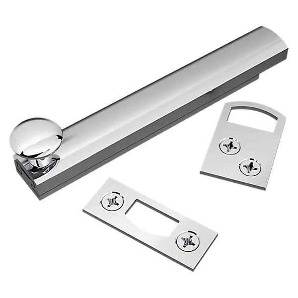 Baldwin 0322 4" Surface Bolt Polished Chrome
