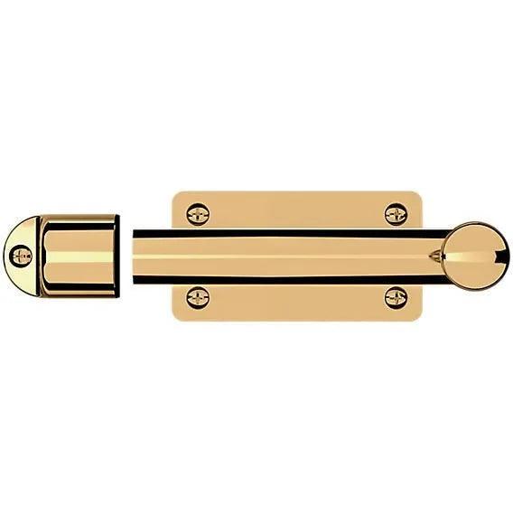 Baldwin 0345 Dutch Door Bolt Unlacquered Brass