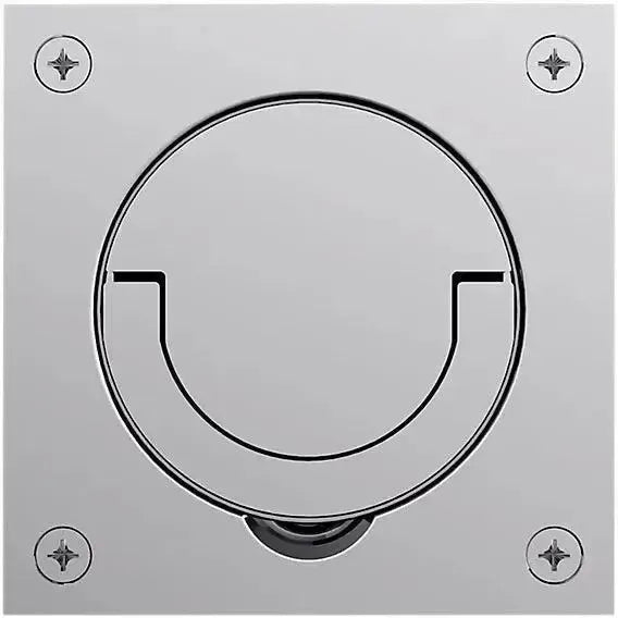 Baldwin EstateBaldwin 0397 Flush Cup Handle & Ring Pull in 