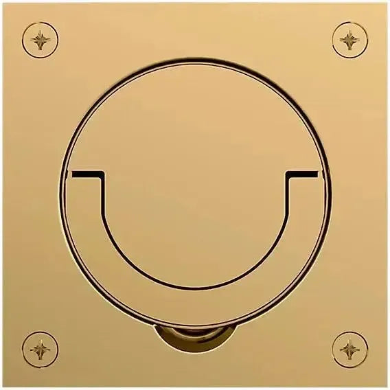 Baldwin EstateBaldwin 0397 Flush Cup Handle & Ring Pull in 