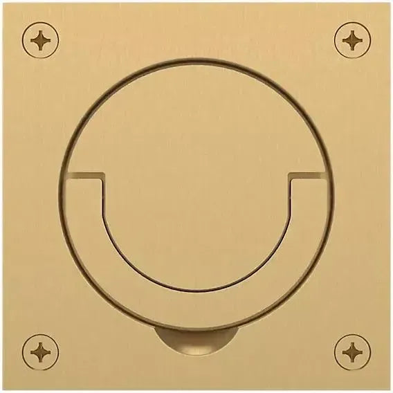 Baldwin EstateBaldwin 0397 Flush Cup Handle & Ring Pull in 