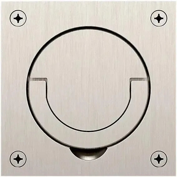 Baldwin EstateBaldwin 0397 Flush Cup Handle & Ring Pull in 