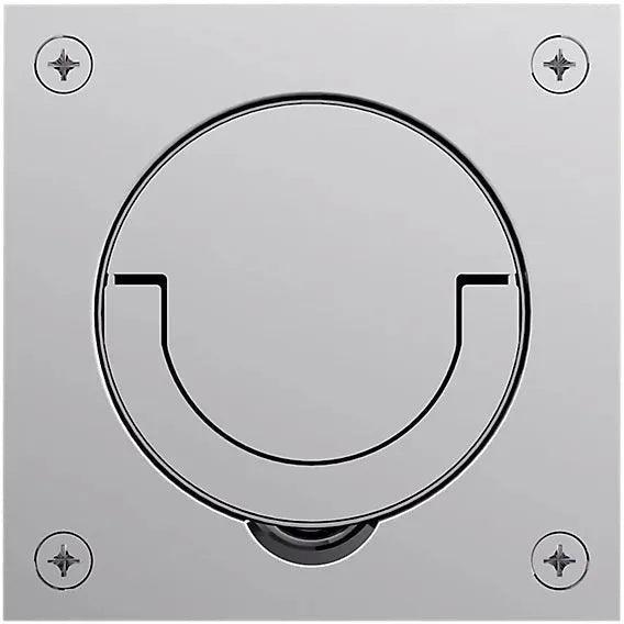 Baldwin Estate 0397 Flush Cup Handle & Ring Pull in Polished Chrome finish