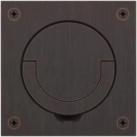 Baldwin Estate 0397 Flush Cup Handle & Ring Pull in Venetian Bronze finish
