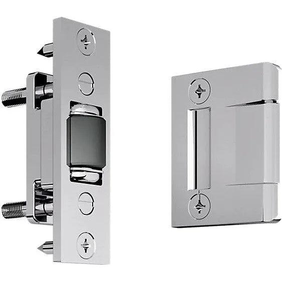 Baldwin 0430 Roller Latch with Full Lip Strike Polished Chrome