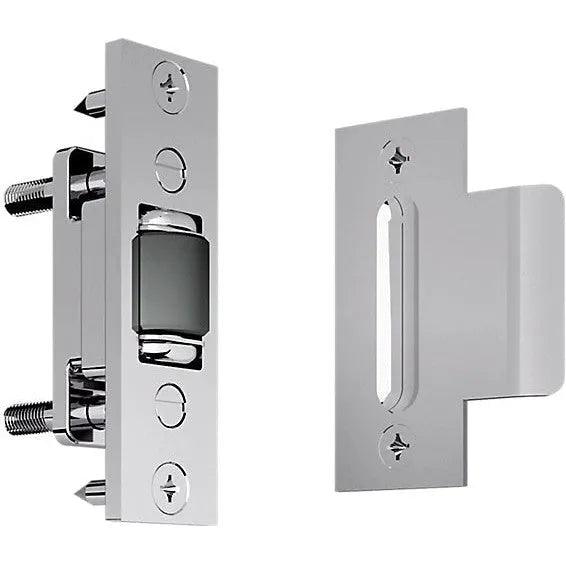 Baldwin 0432 Roller Latch with T Strike Polished Chrome