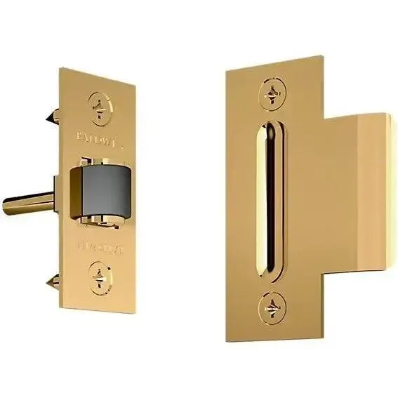 Baldwin 0440 Adjustable Roller Catch in Lifetime Polished Brass finish