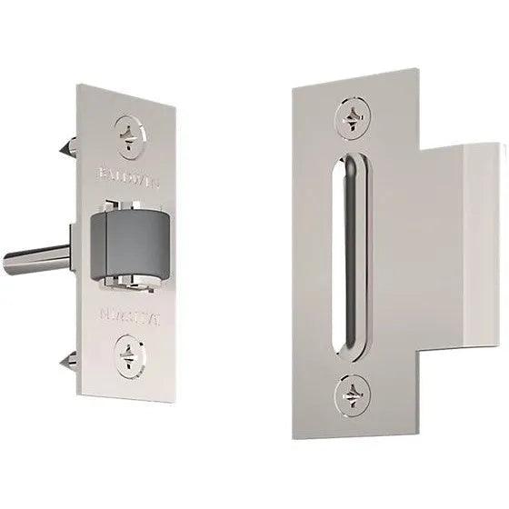 Baldwin 0440 Adjustable Roller Catch Polished Nickel