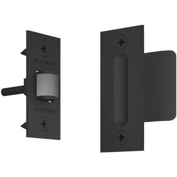 Baldwin 0440 Adjustable Roller Catch Satin Black
