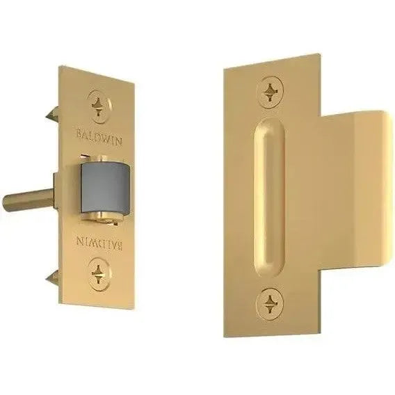 Baldwin 0440 Adjustable Roller Catch in Vintage Brass finish