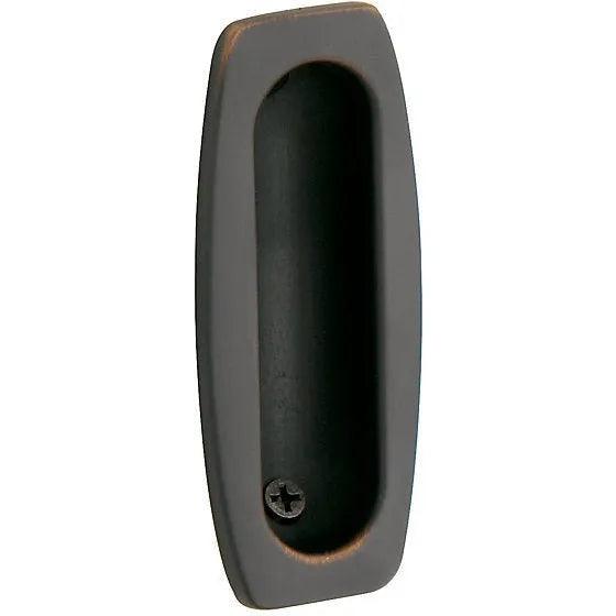 Baldwin 0458 Sliding Door Flush Pull Venetian Bronze