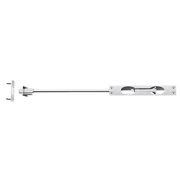 Baldwin 0600 Flush Bolt with 12" Rod Polished Chrome