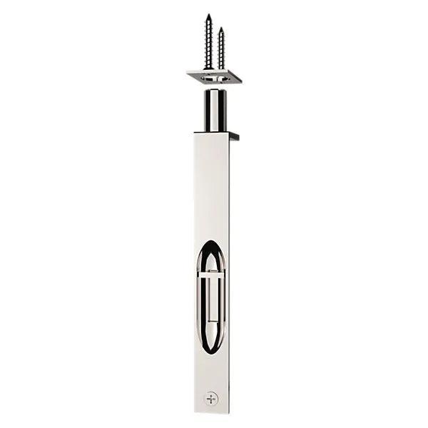 Baldwin 0626 6" Flush Bolt Polished Nickel