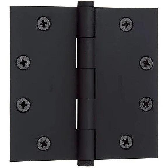 Baldwin 1045 4.5" Square Corner Hinge Satin Black