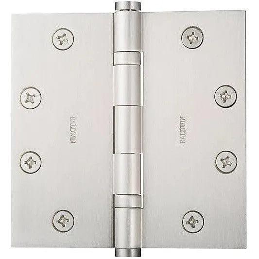 Baldwin 1046 4.5" Ball Bearing Hinge Lifetime Satin Nickel