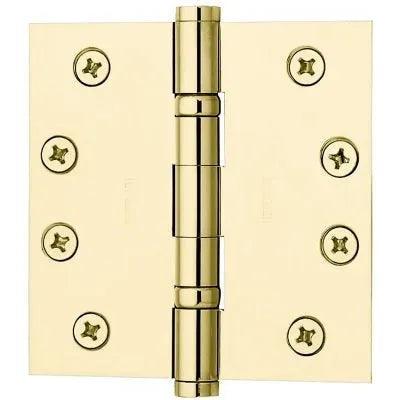 Baldwin 1046 4.5" Ball Bearing Hinge Unlacquered Brass