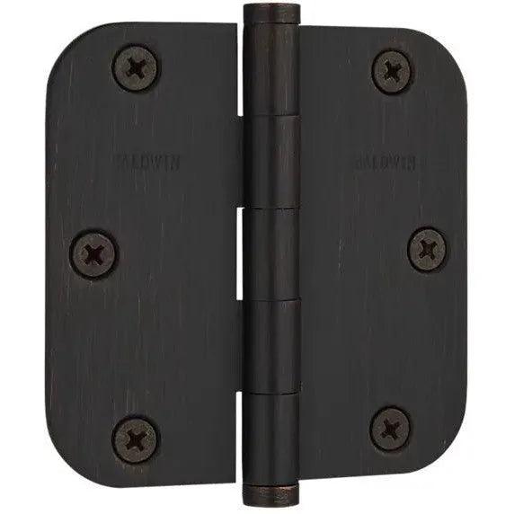 Baldwin Estate 1135 5/8" Radius Corner Hinge in Venetian Bronze finish