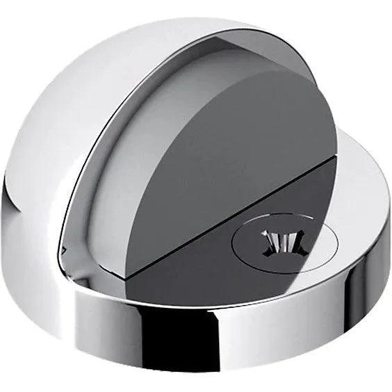Baldwin 4005 Half Dome Door Bumper - 1.25" Height Polished Chrome