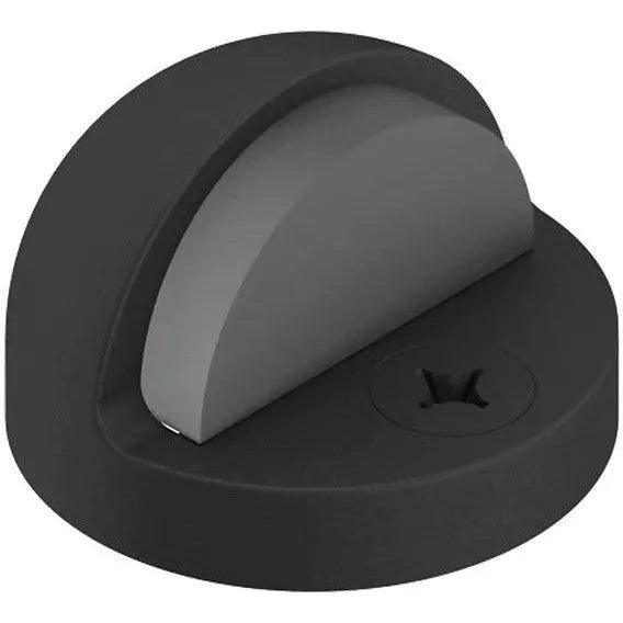 Baldwin 4005 Half Dome Door Bumper - 1.25" Height Satin Black
