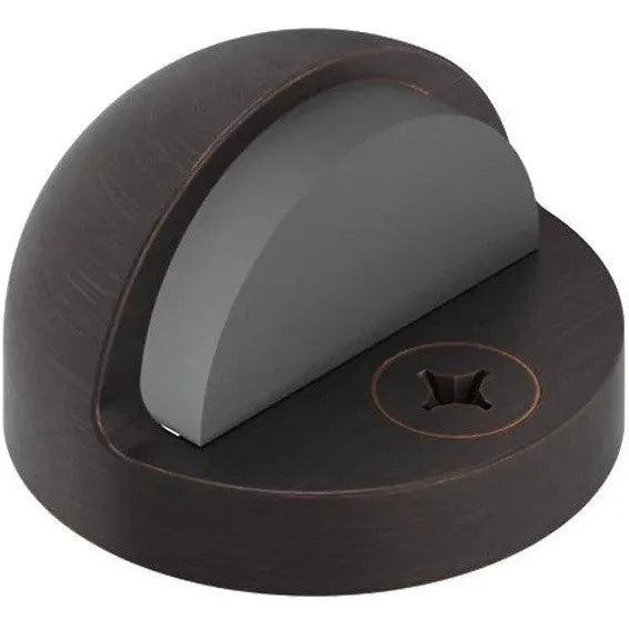 Baldwin 4005 Half Dome Door Bumper - 1.25" Height Venetian Bronze