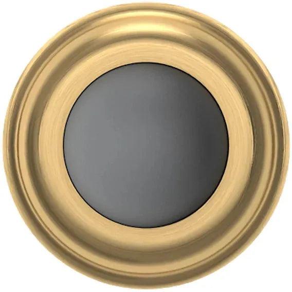 Baldwin 4015 Convex Wall Bumper Lifetime Satin Brass