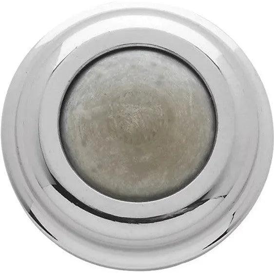 Baldwin 4015 Convex Wall Bumper Polished Chrome