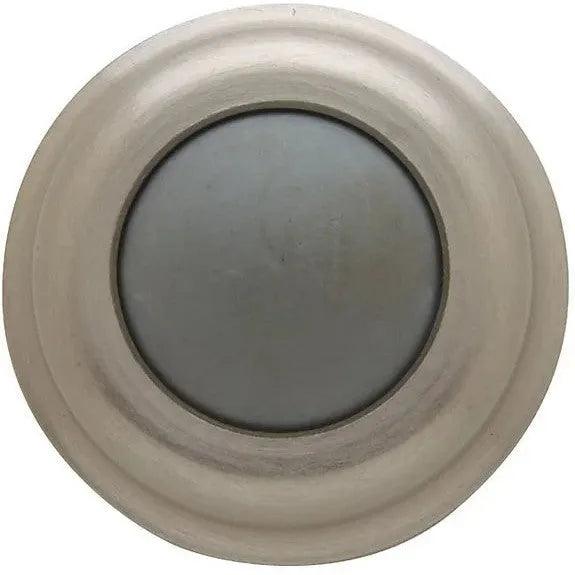 Baldwin 4015 Convex Wall Bumper Satin Nickel