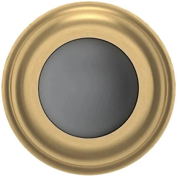 Baldwin 4015 Convex Wall Bumper Vintage Brass