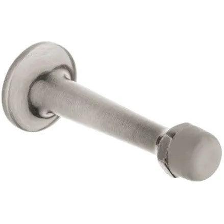 Baldwin 4045 Base Mounted Door Bumper - 3" Lifetime Polished Nickel