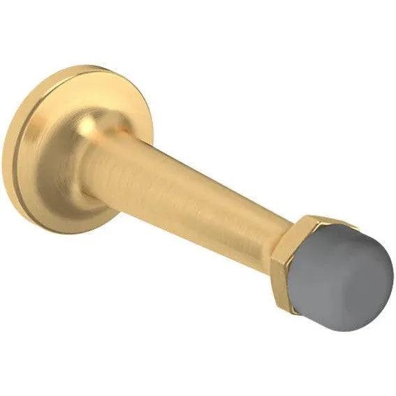 Baldwin 4045 Base Mounted Door Bumper - 3" Lifetime Satin Brass