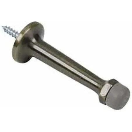Baldwin 4045 Base Mounted Door Bumper - 3" Satin Brass Black