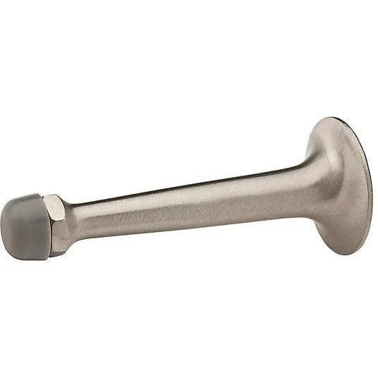 Baldwin Estate 4050 Base Mounted Door Bumper - 3.75" in Satin Nickel finish
