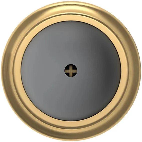 Baldwin Estate 4252 Convex Wall Bumper in Lifetime Satin Brass finish