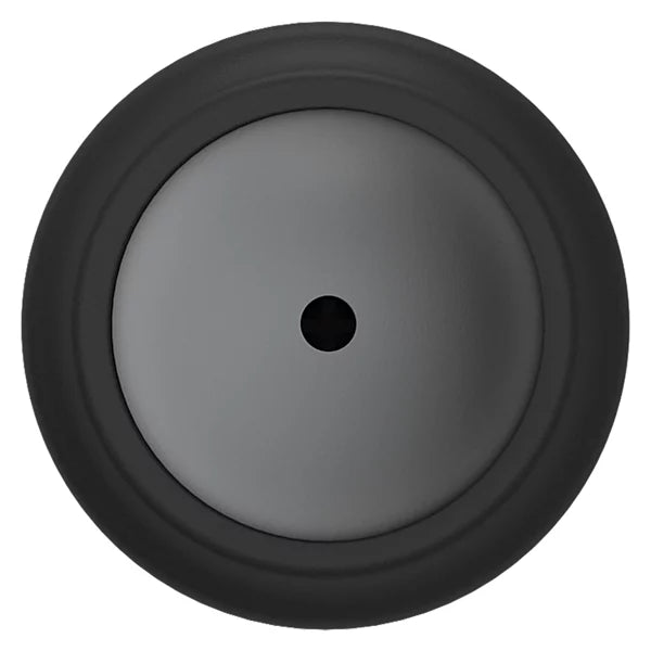 Baldwin 4252 Convex Wall Bumper Satin Black